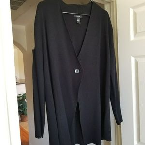 New Alfani, long black sweater